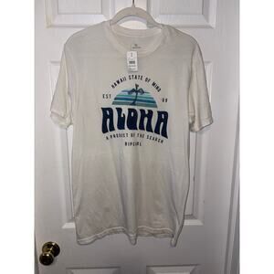 Ripcurl men’s med aloha white graphic wave print tshirt nwt
1510-S